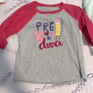 Girl Baseball tshirt